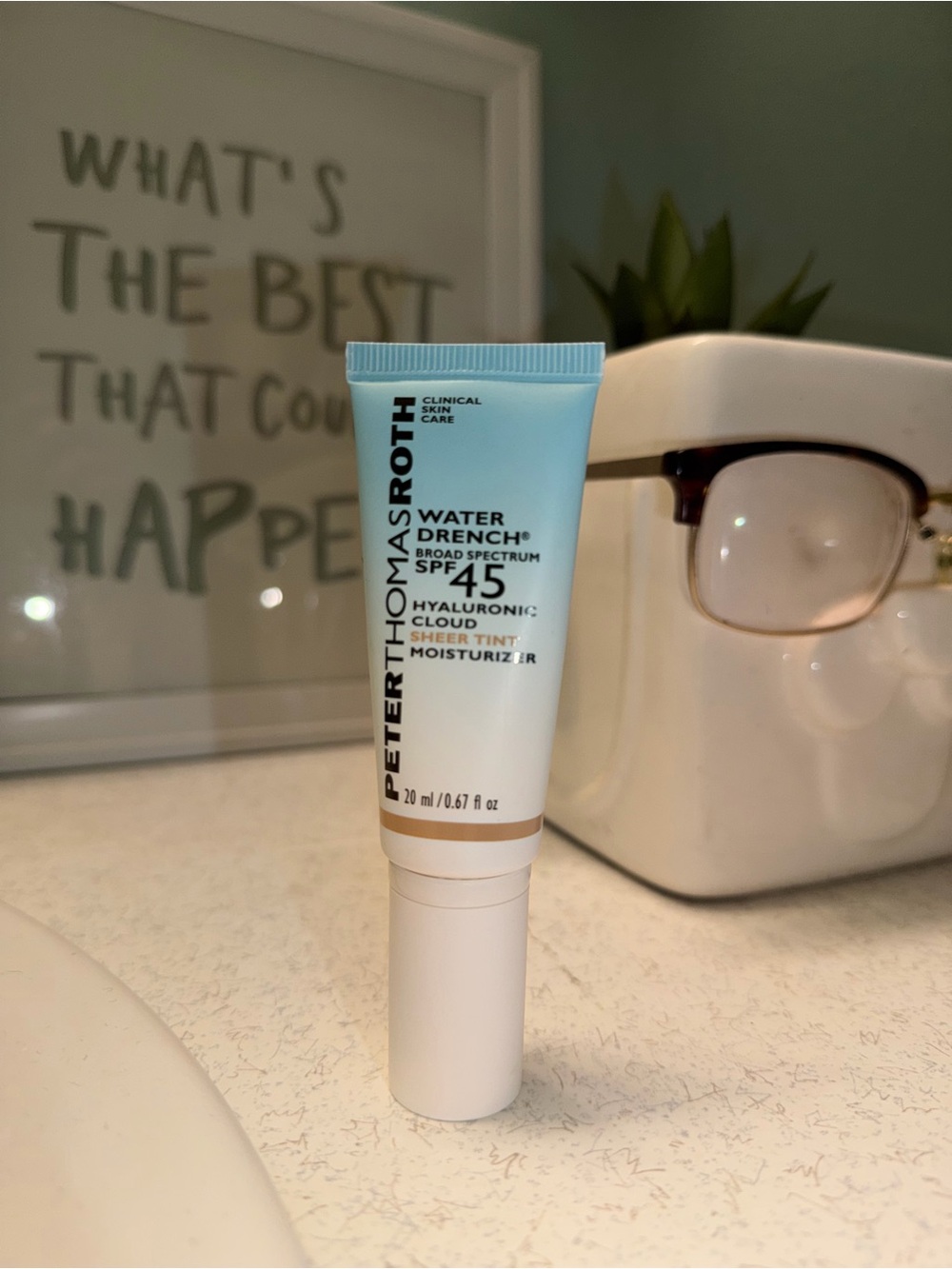 NEW ☁️ FREE SHIP Peter Thomas Roth Water Drench SPF 45 Cloud Sheer Tint